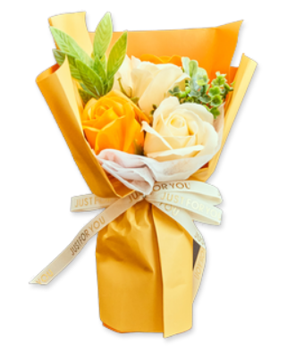 フラワーブーケ オレンジ