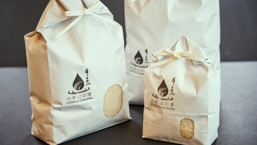 五つ星お米マイスター監修のブランド米「ののはの雫」を使用