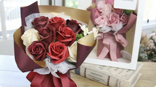 お祝いなどにフラワーギフトをご用意